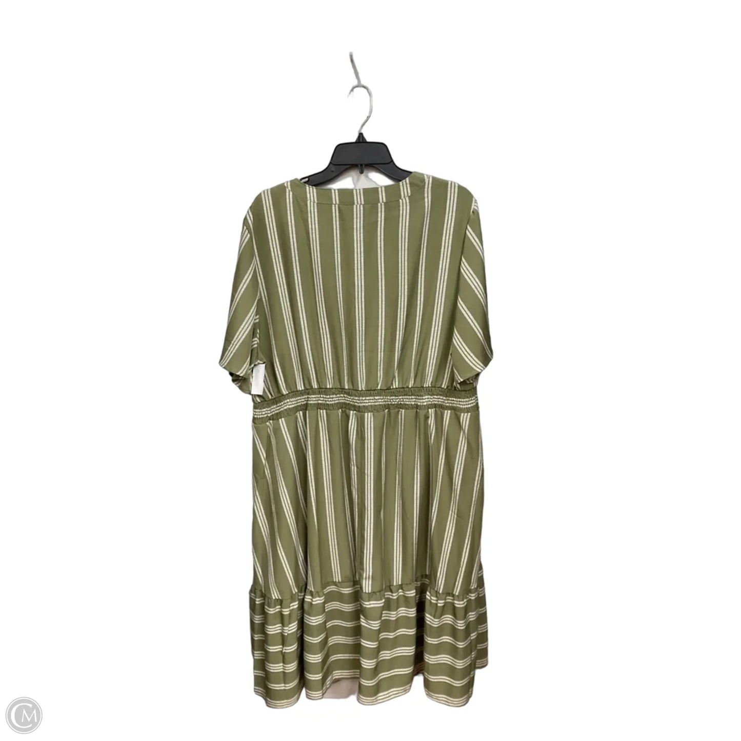 Dress Casual Short By Bloomchic In Green, Size: 1x