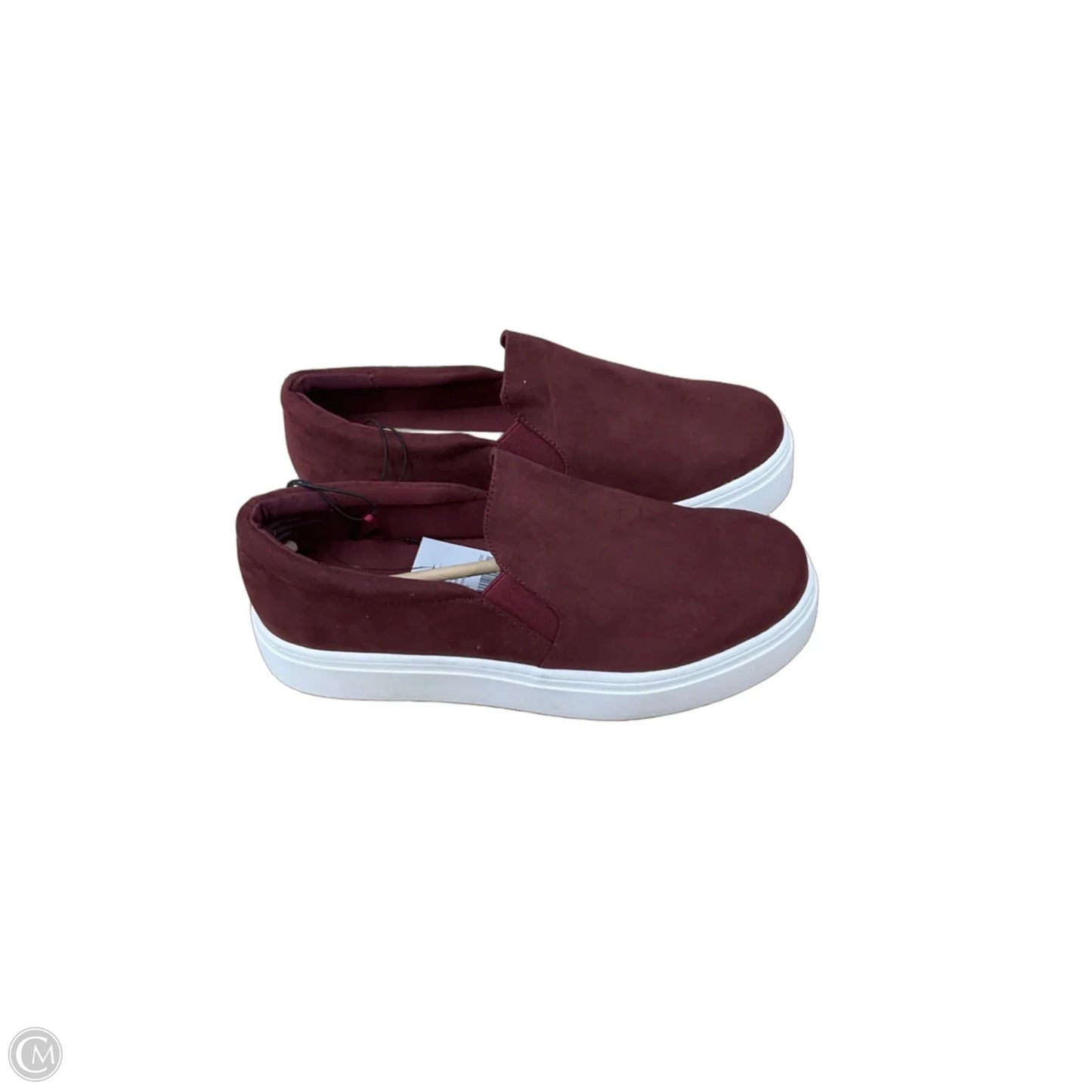 Shoes Flats By Lane Bryant In Maroon, Size: 8