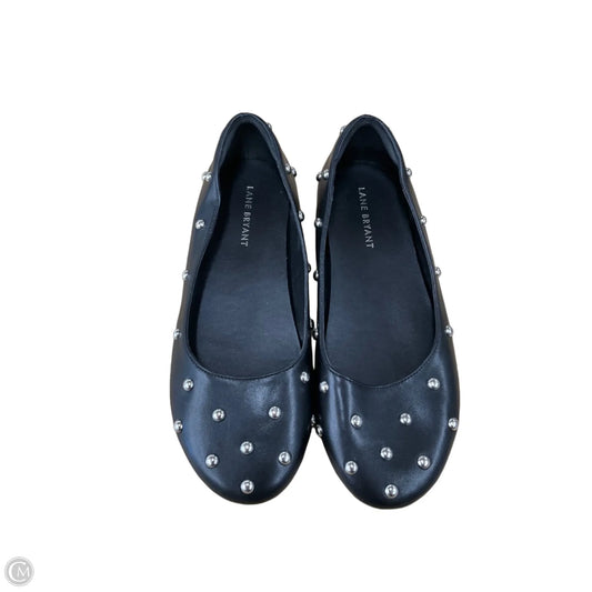 Shoes Flats By Lane Bryant In Black, Size: 8