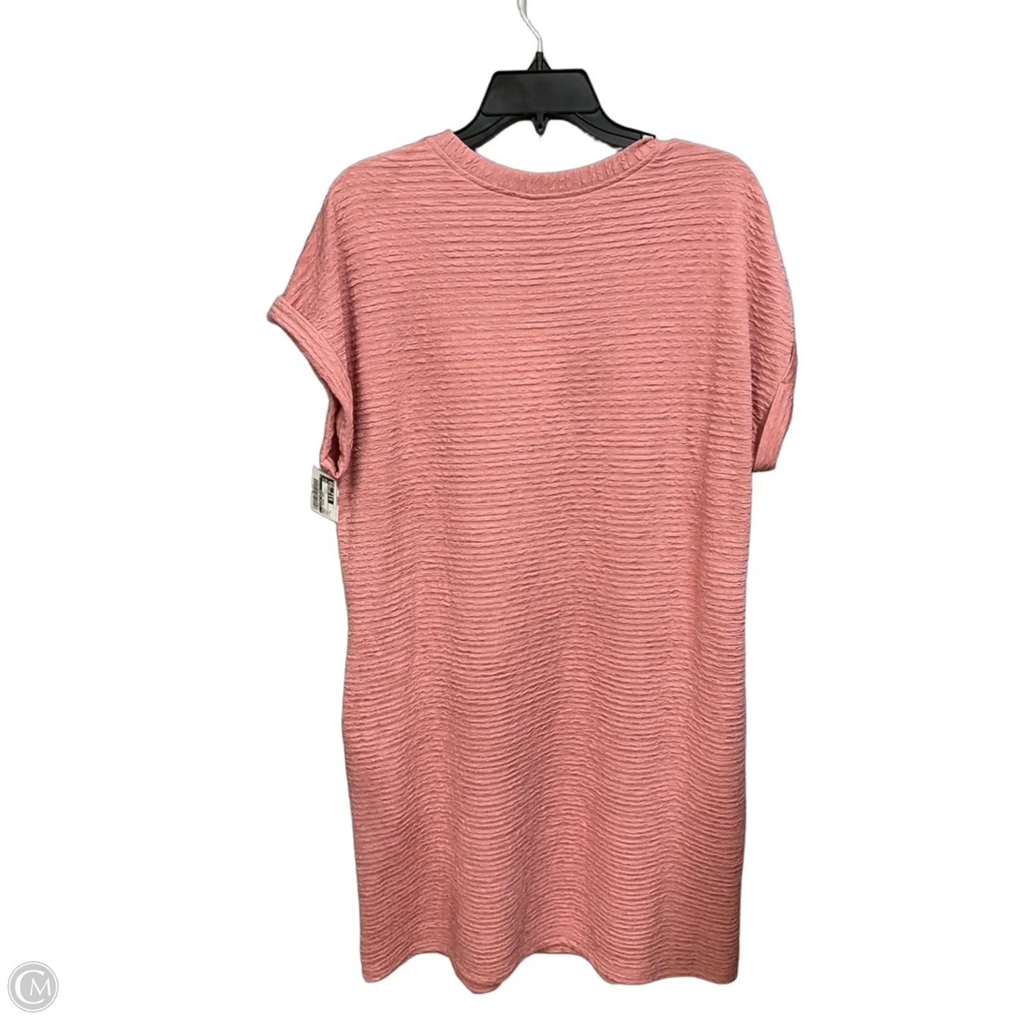 Dress Casual Midi By Clothes Mentor In Pink, Size: L