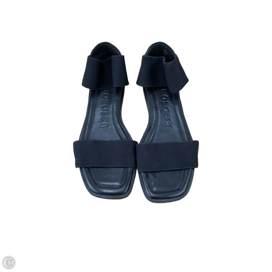 Sandals Flats By Aerosoles In Black, Size: 8