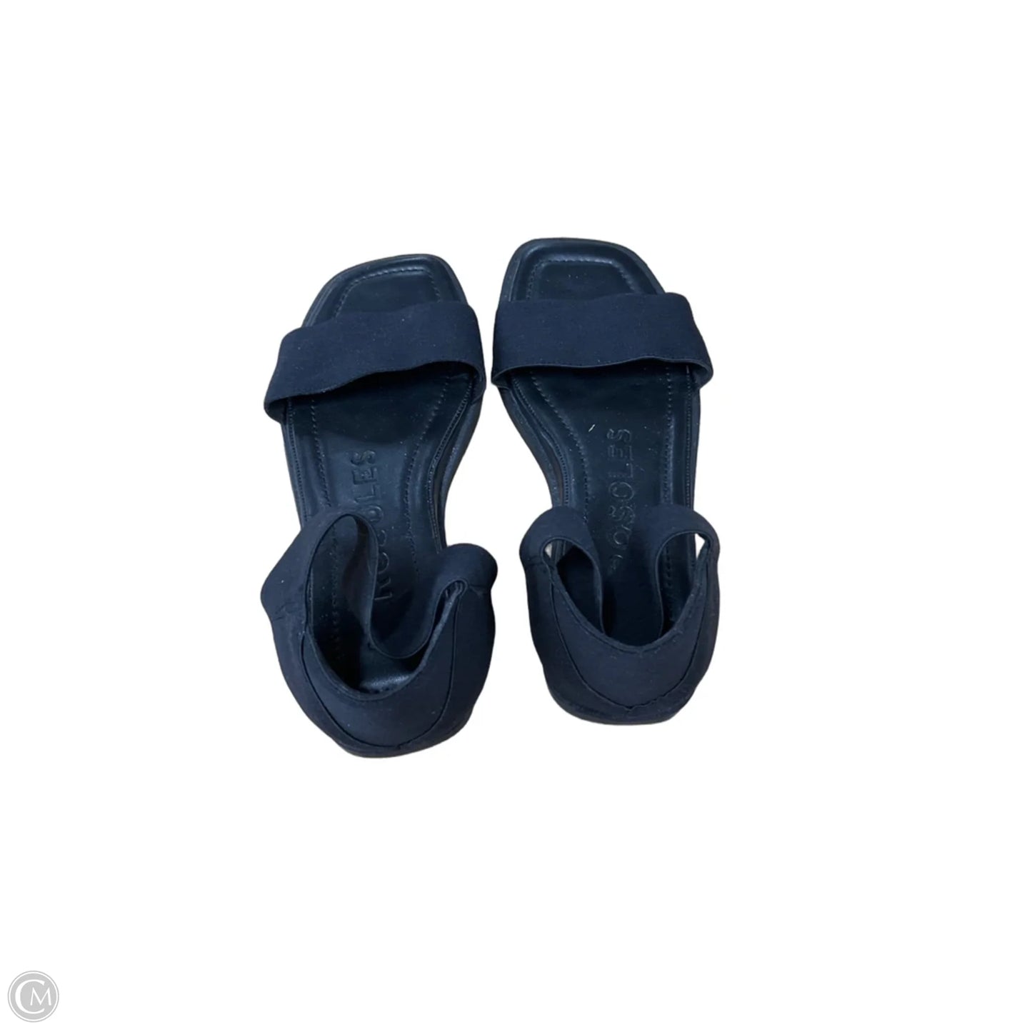 Sandals Flats By Aerosoles In Black, Size: 8