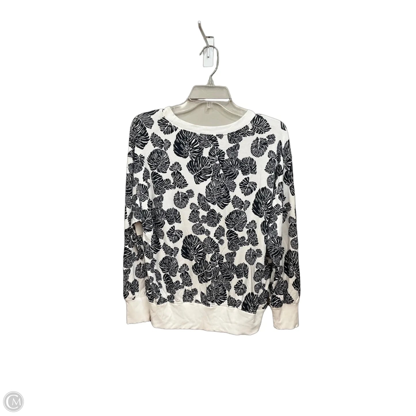 Top Long Sleeve By Loft In Floral Print, Size: Xs