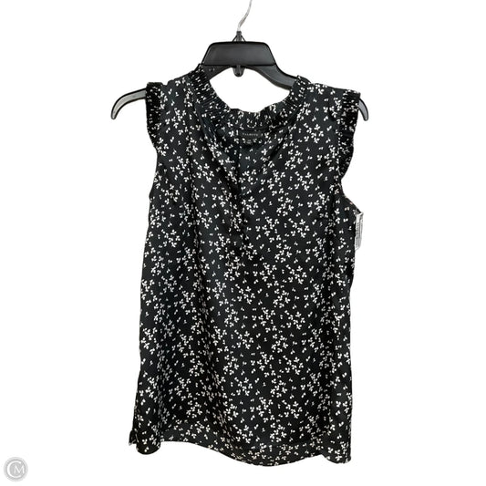 Top Sleeveless By Talbots In Floral Print, Size: Xs