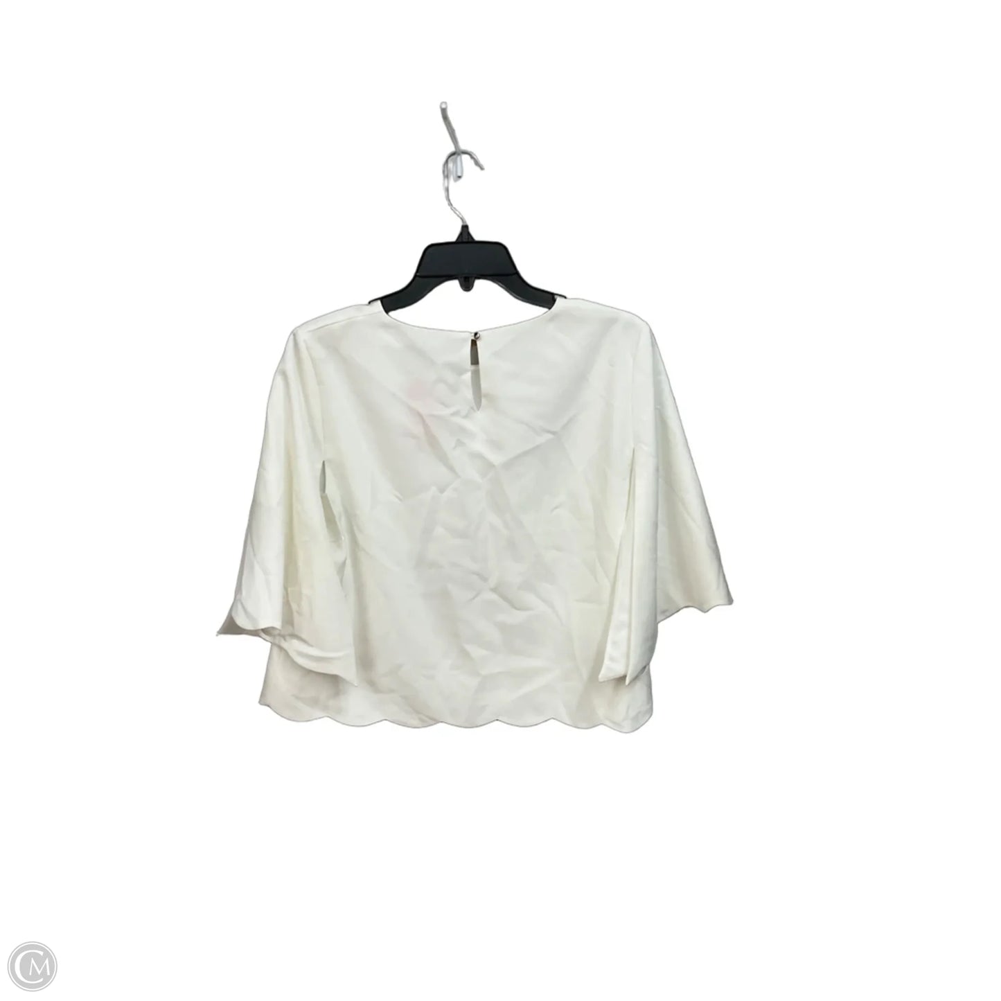 Top Short Sleeve By Cmc In White, Size: Xl