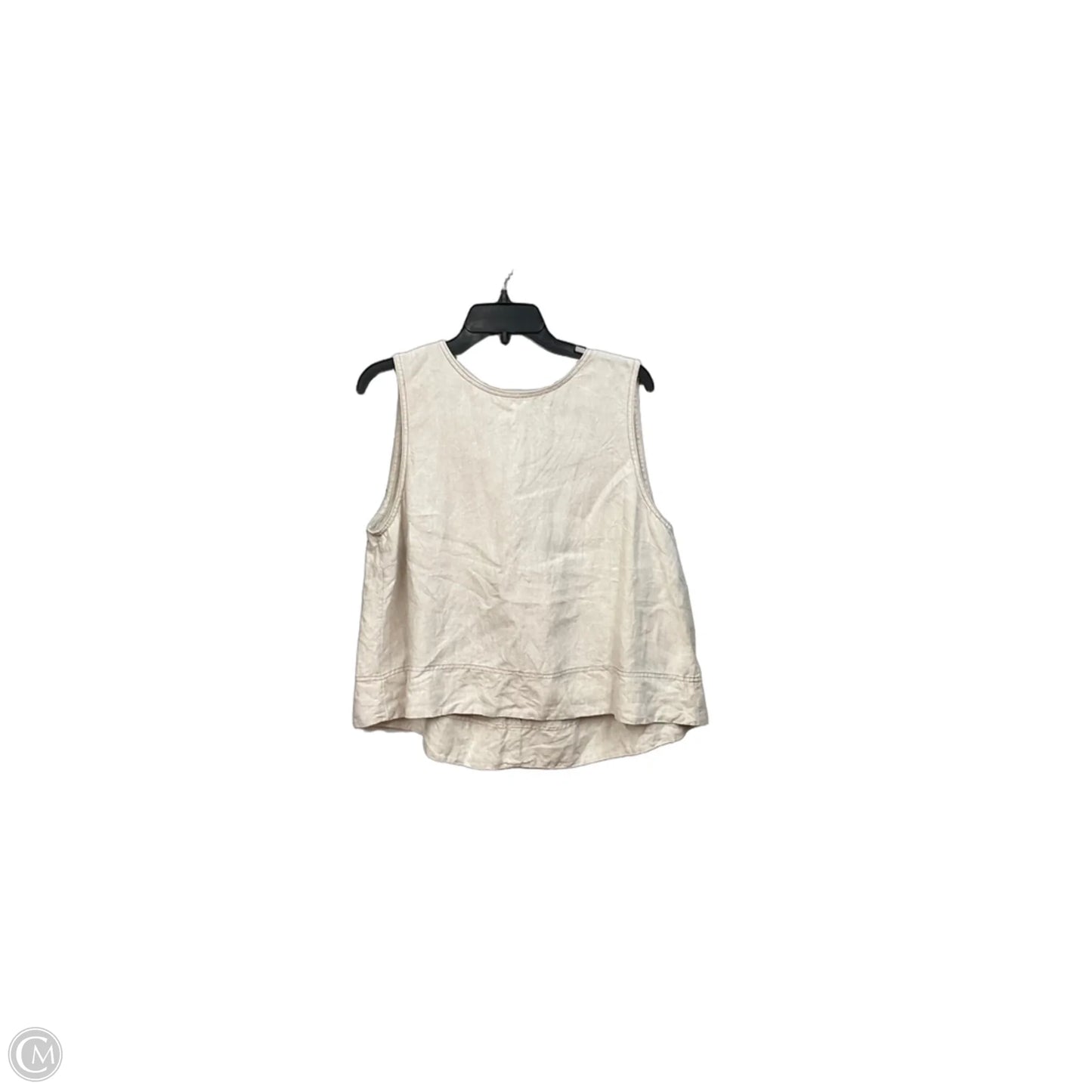 Top Sleeveless By Madewell In Cream, Size: Xl