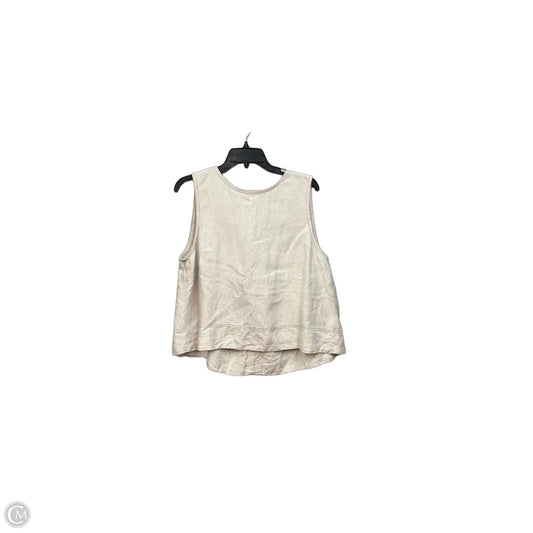 Top Sleeveless By Madewell In Cream, Size: Xl