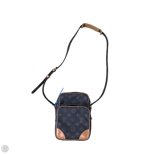 Backpack Luxury Designer By Louis Vuitton, Size: Small
