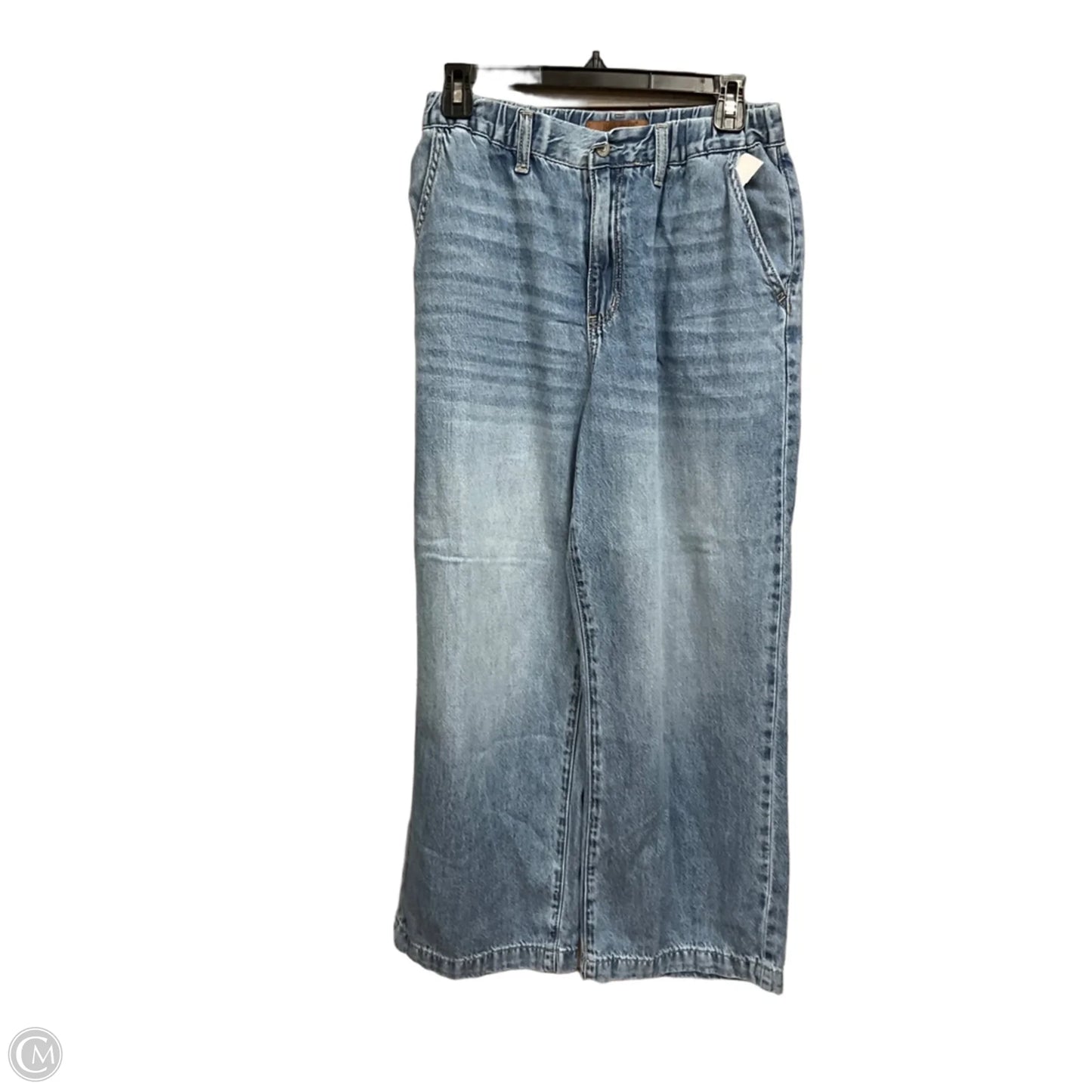 Jeans Wide Leg By Judy Blue In Blue Denim, Size: 2