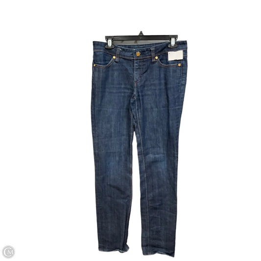 Jeans Designer By Tory Burch In Blue Denim, Size: 6