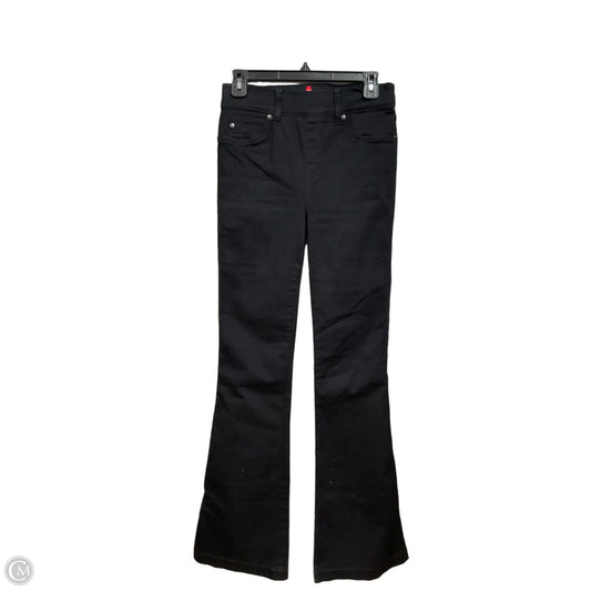 Jeans Flared By Spanx In Black, Size: 4