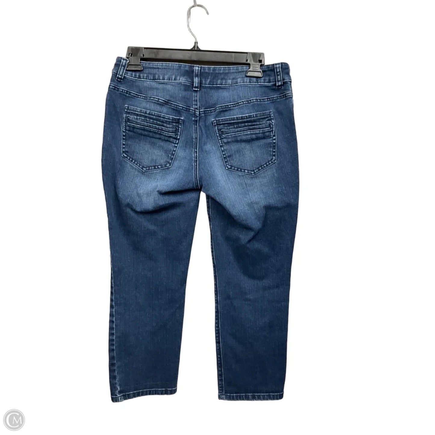 Capris By Chicos In Blue Denim, Size: 2
