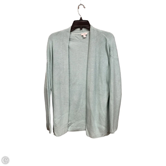 Cardigan By J. Jill In Teal, Size: M