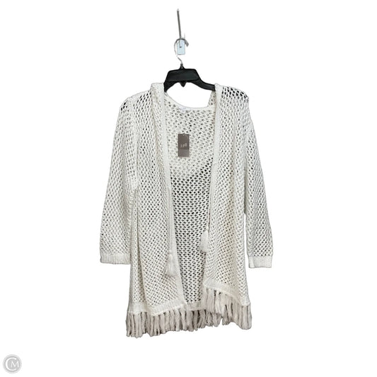 Cardigan By J. Jill In White, Size: M