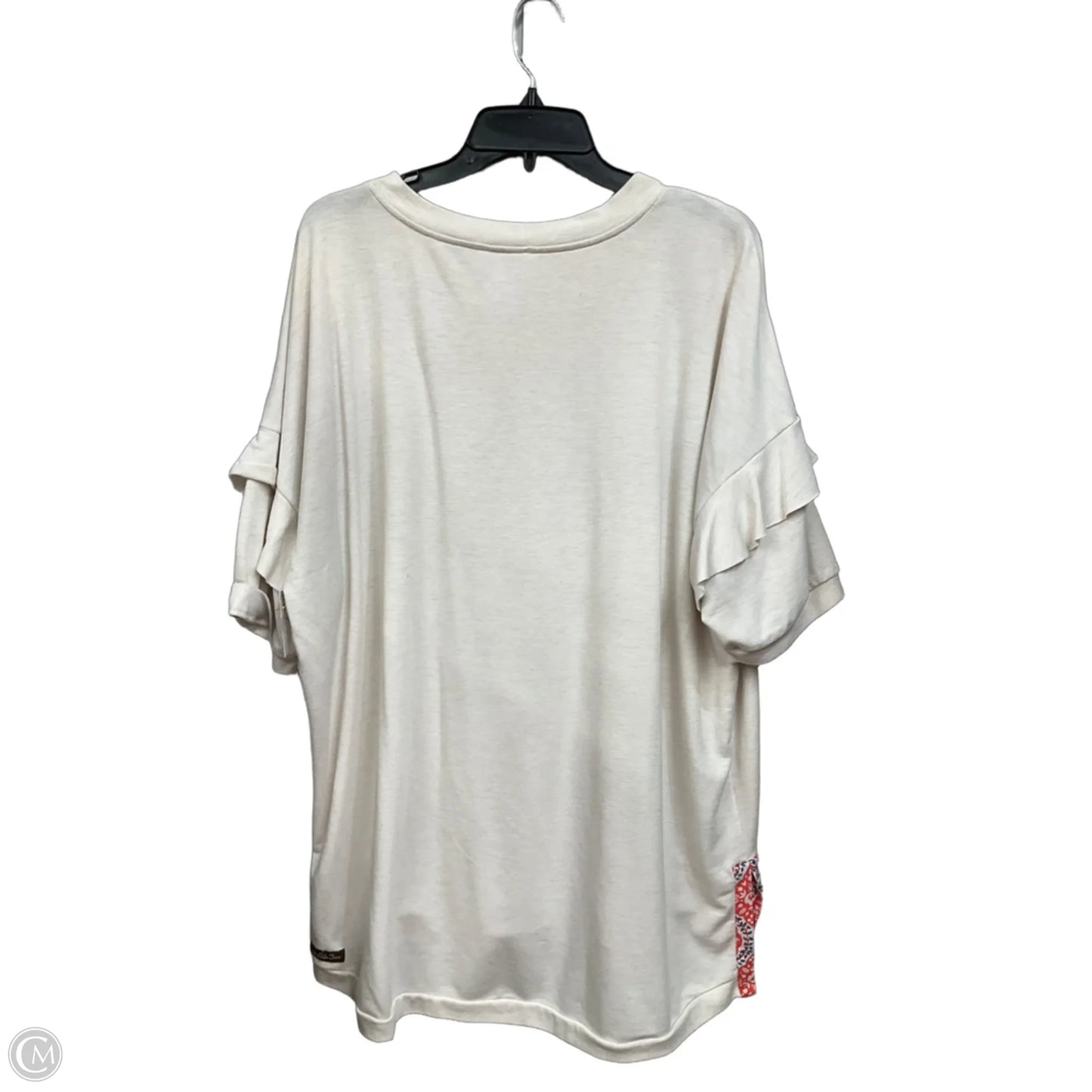 Tunic Short Sleeve By Matilda Jane In Tan, Size: Xl
