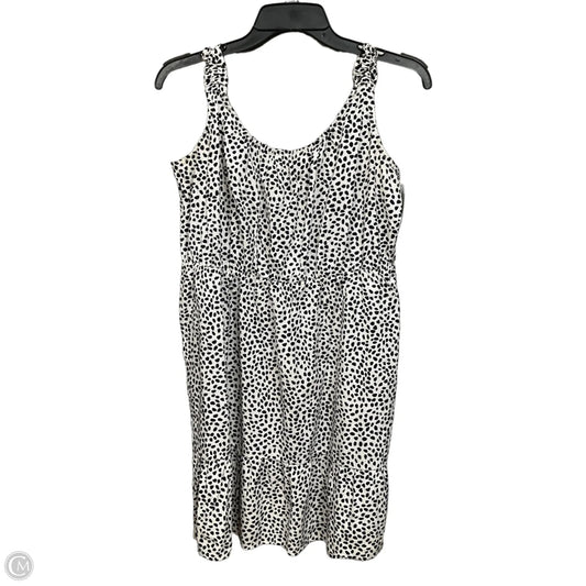 Dress Casual Short By Banana Republic In Black & White, Size: M