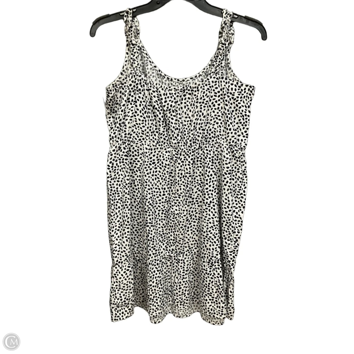 Dress Casual Short By Banana Republic In Black & White, Size: M