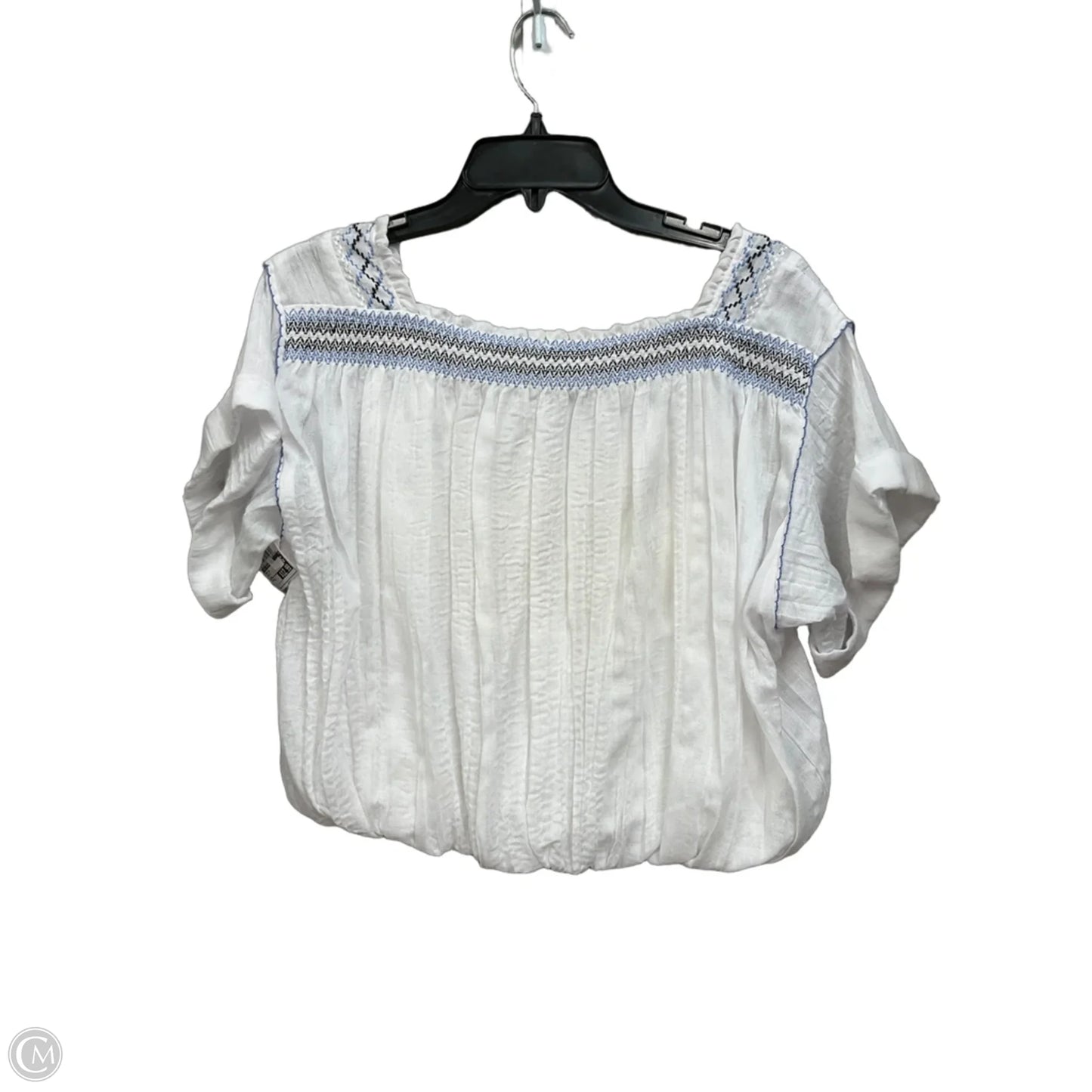 Top Short Sleeve By Free People In White, Size: S