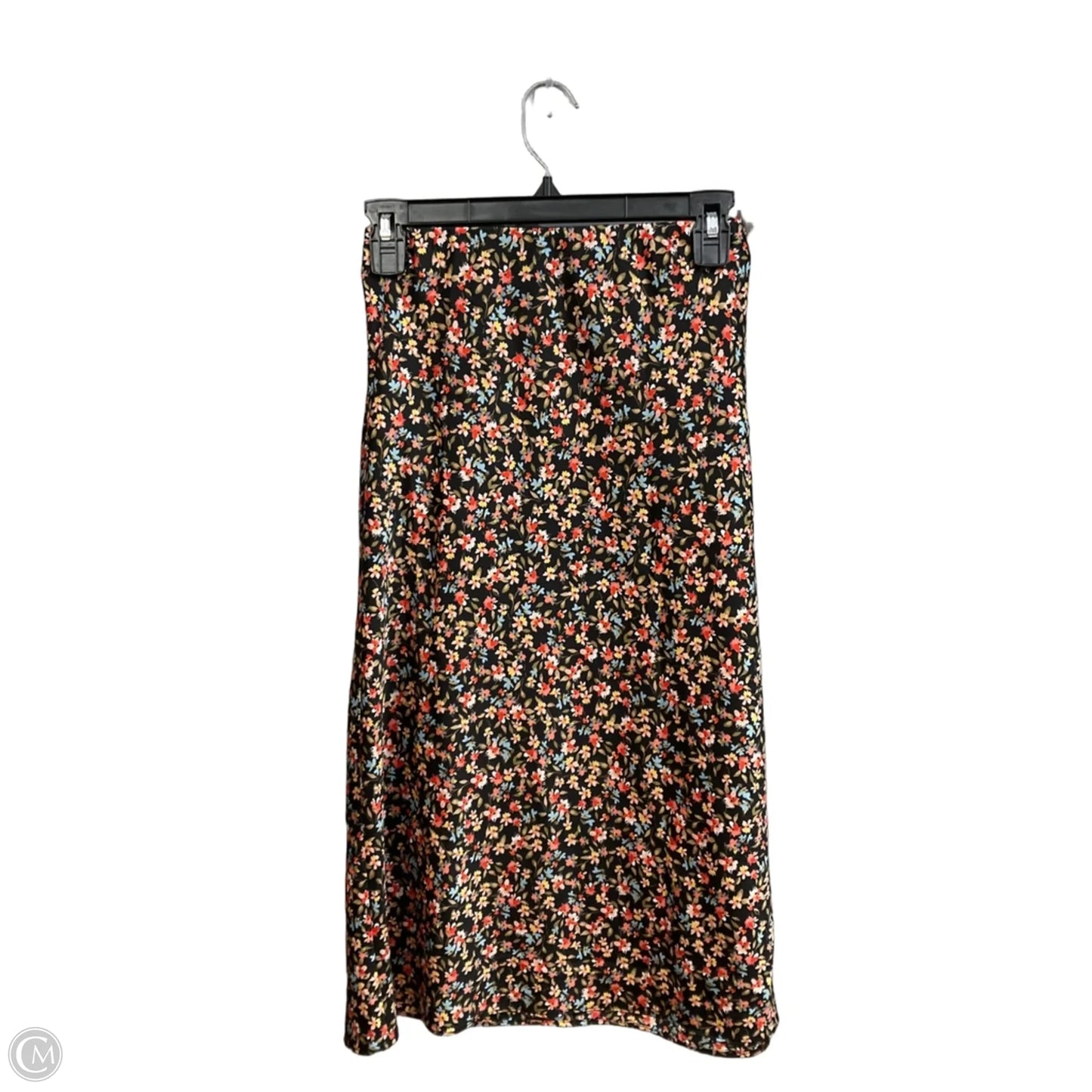 Skirt Midi By Loft In Floral Print, Size: 2