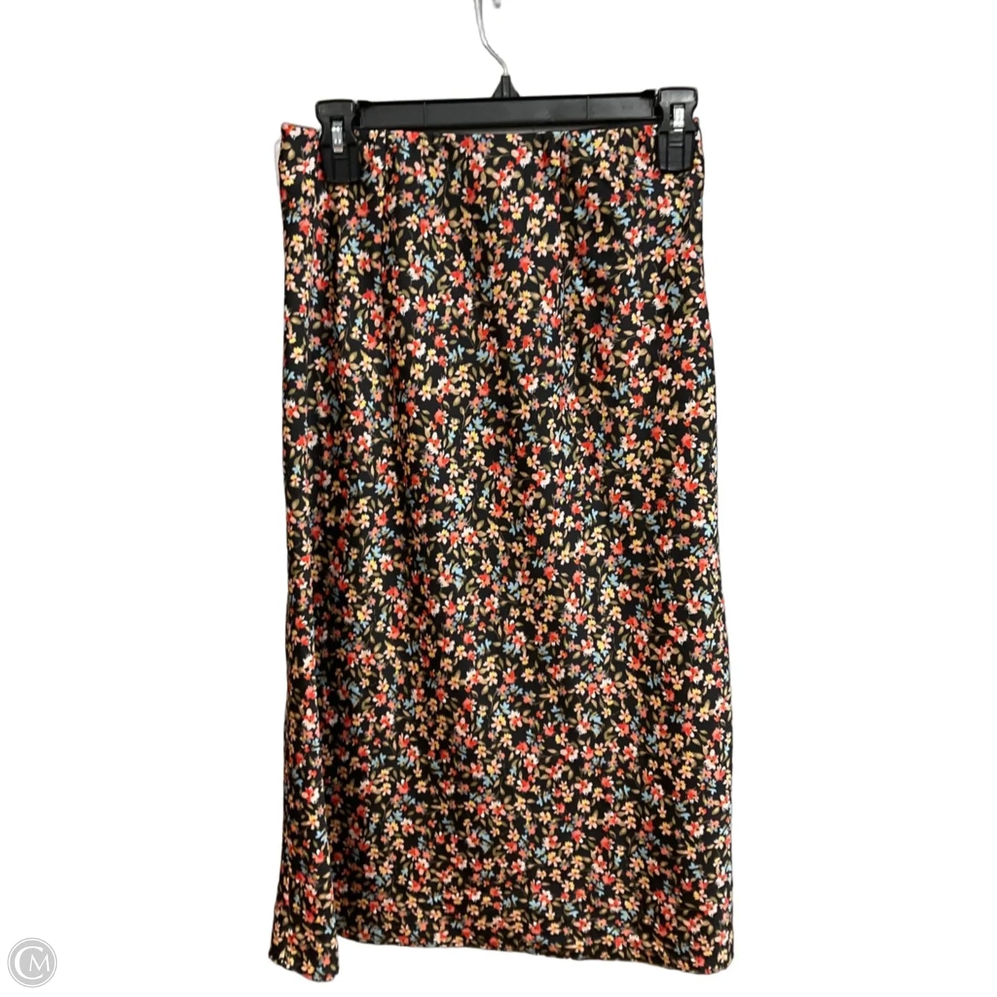 Skirt Midi By Loft In Floral Print, Size: 2