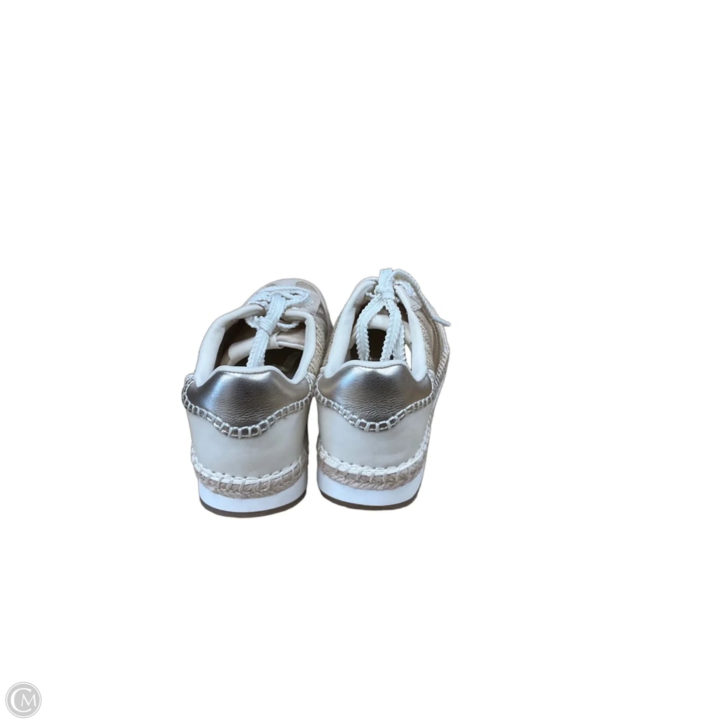 Shoes Sneakers By Universal Thread In Gold, Size: 7.5