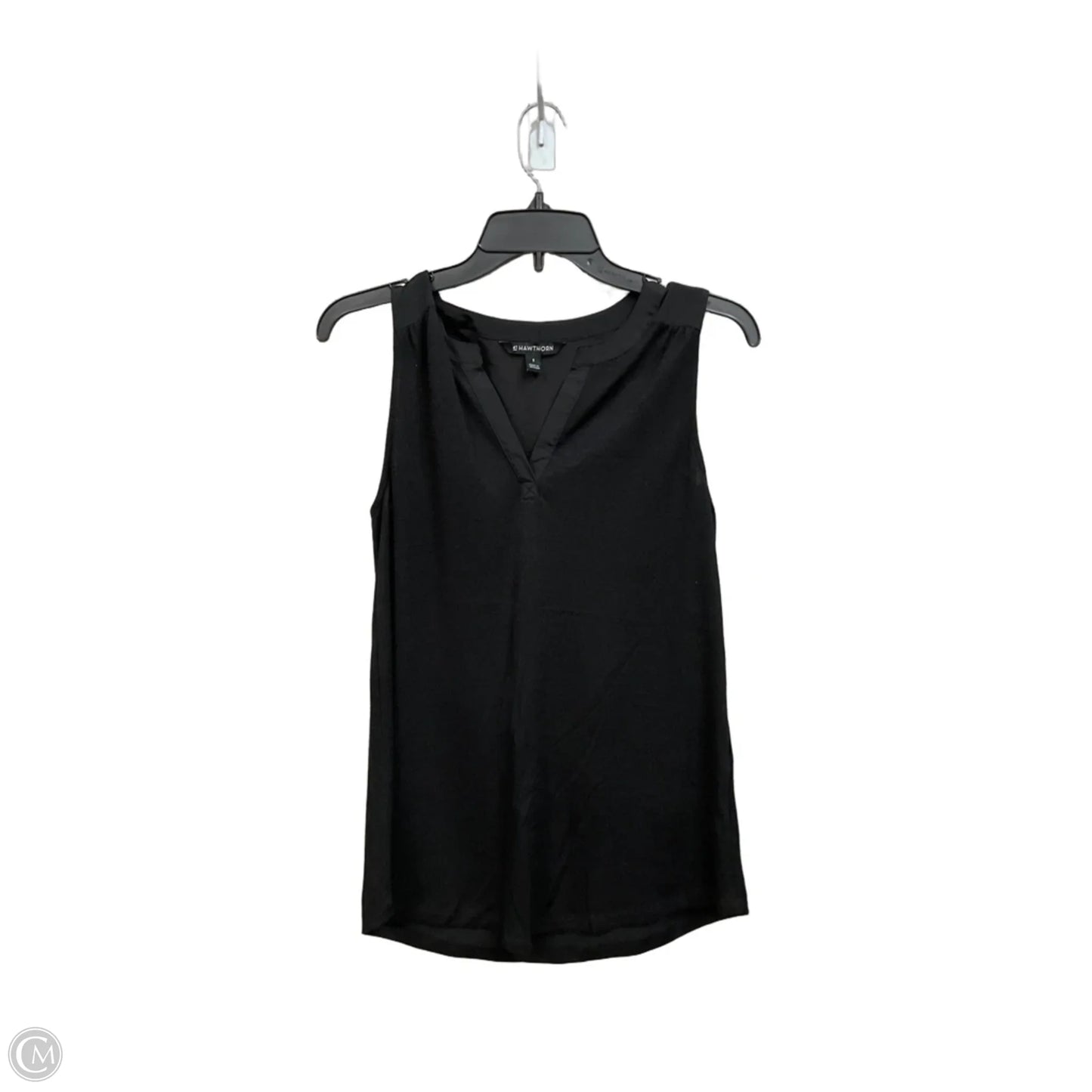 Top Sleeveless Basic By 41 Hawthorn In Black, Size: S