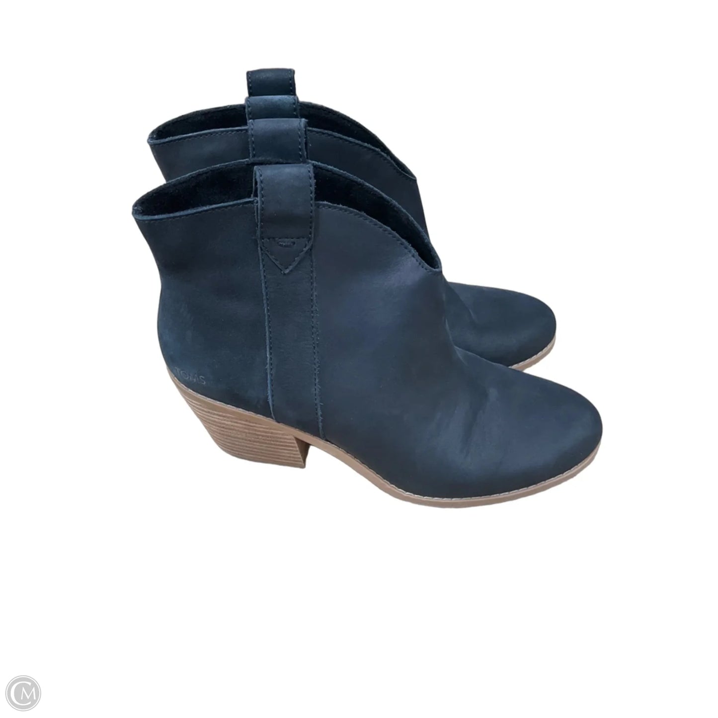 Boots Ankle Heels By Toms In Black, Size: 8.5