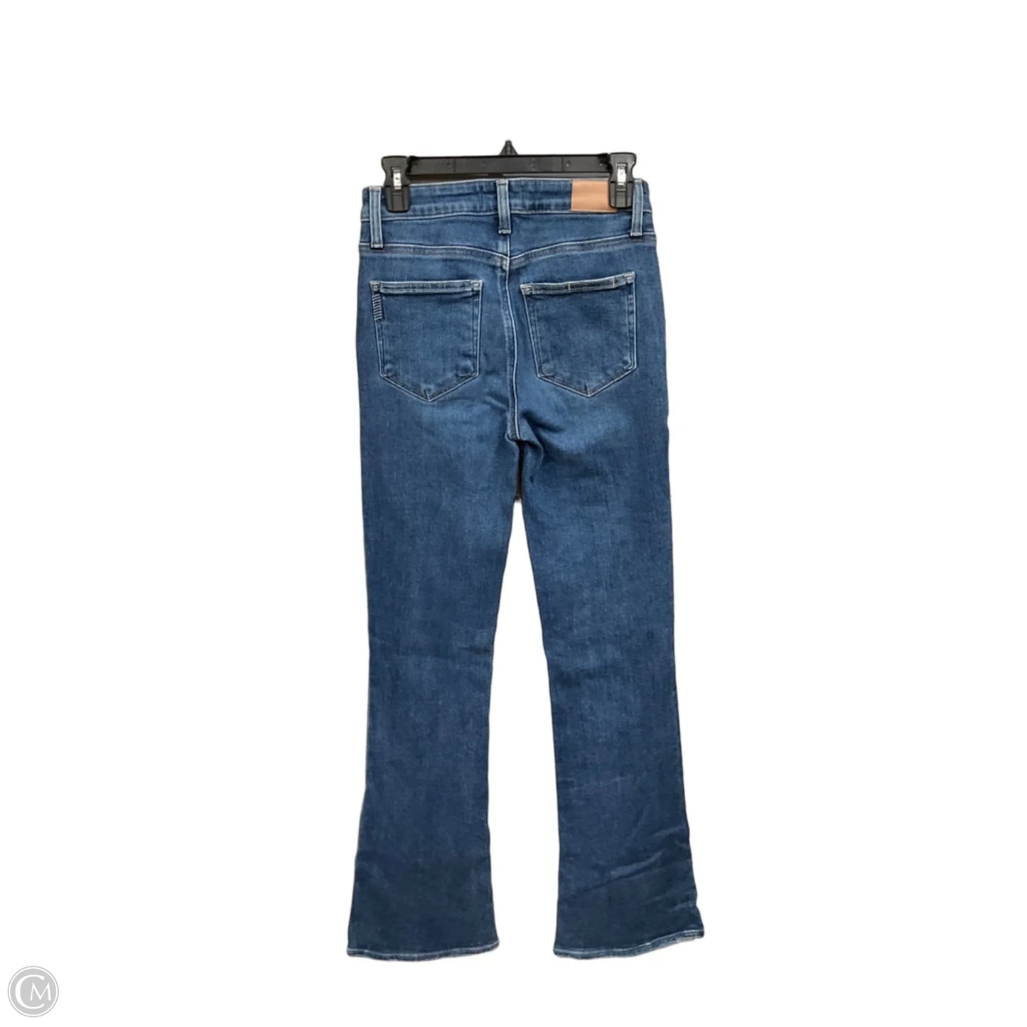 Jeans Flared By Paige In Blue Denim, Size: 2