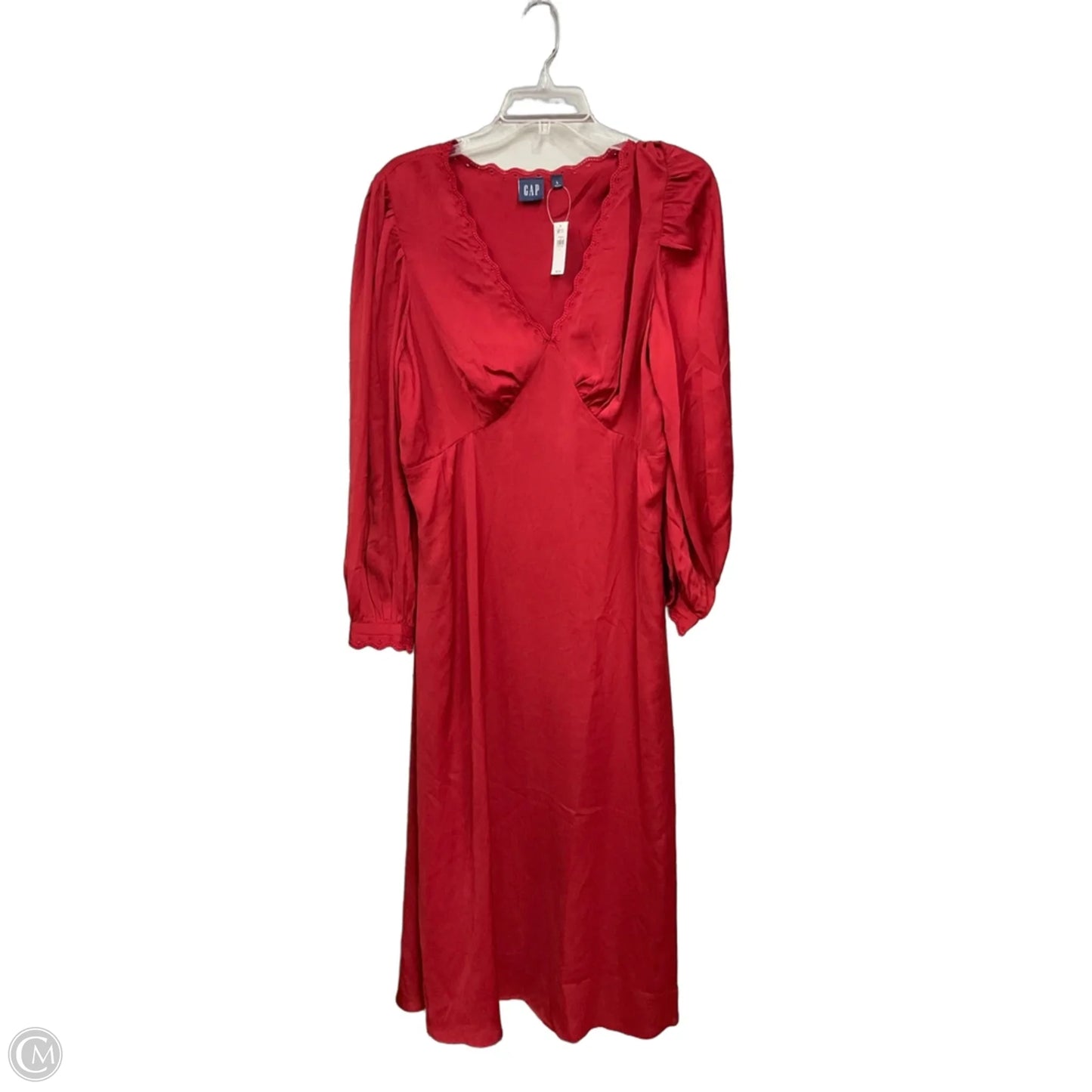 Dress Casual Maxi By Gap In Red, Size: L