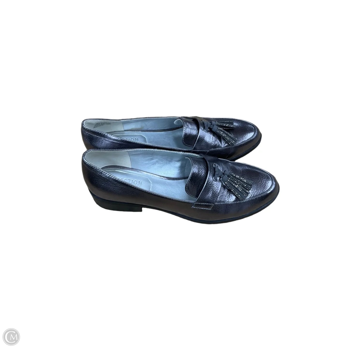 Shoes Flats By Kenneth Cole Reaction In Silver, Size: 8