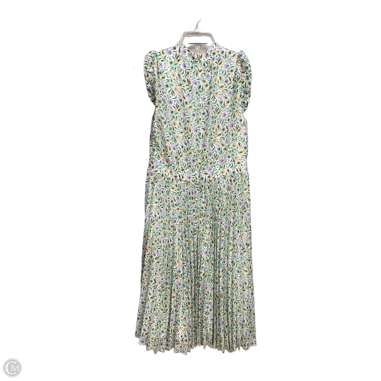 Dress Casual Midi By Ann Taylor In Floral Print, Size: S