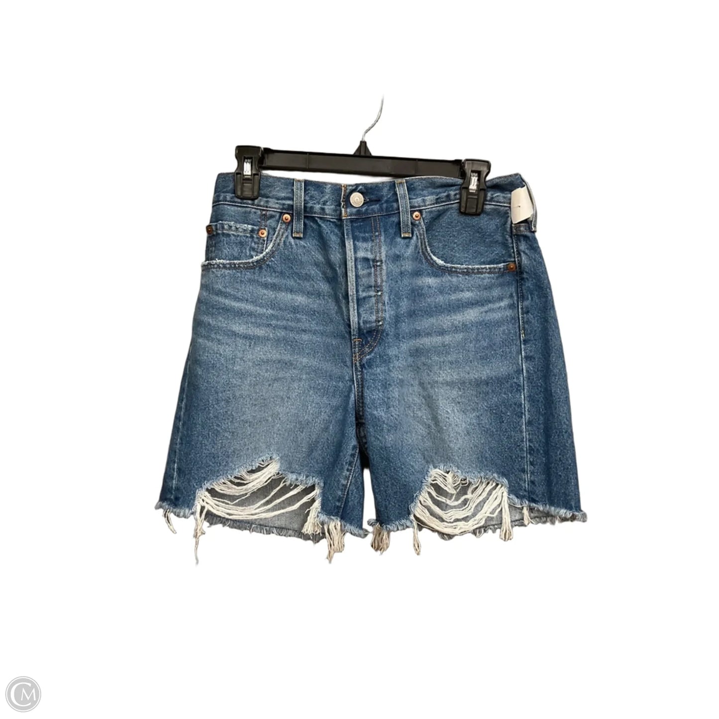 Shorts By Levis In Blue Denim, Size: 6