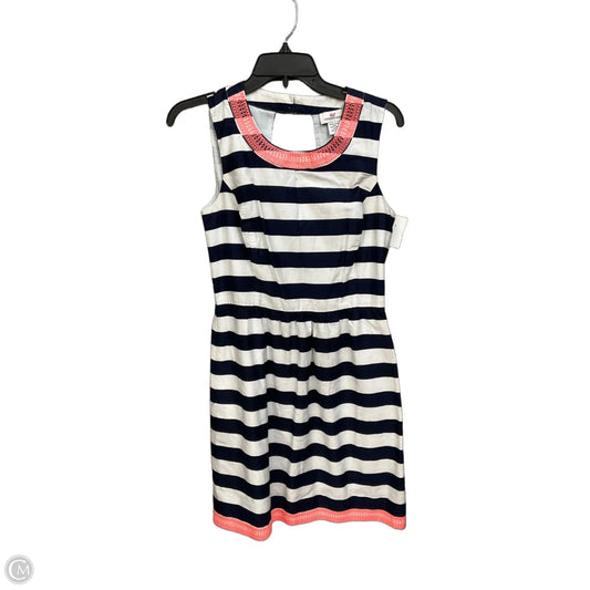 Dress Casual Midi By Vineyard Vines In Striped Pattern, Size: S