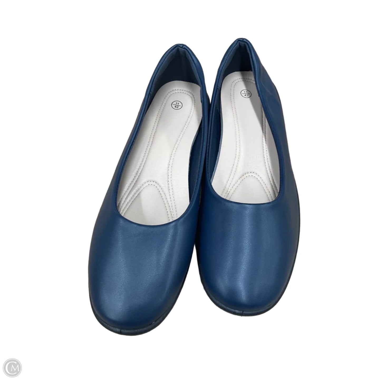 Shoes Flats By Clothes Mentor In Navy, Size: 11