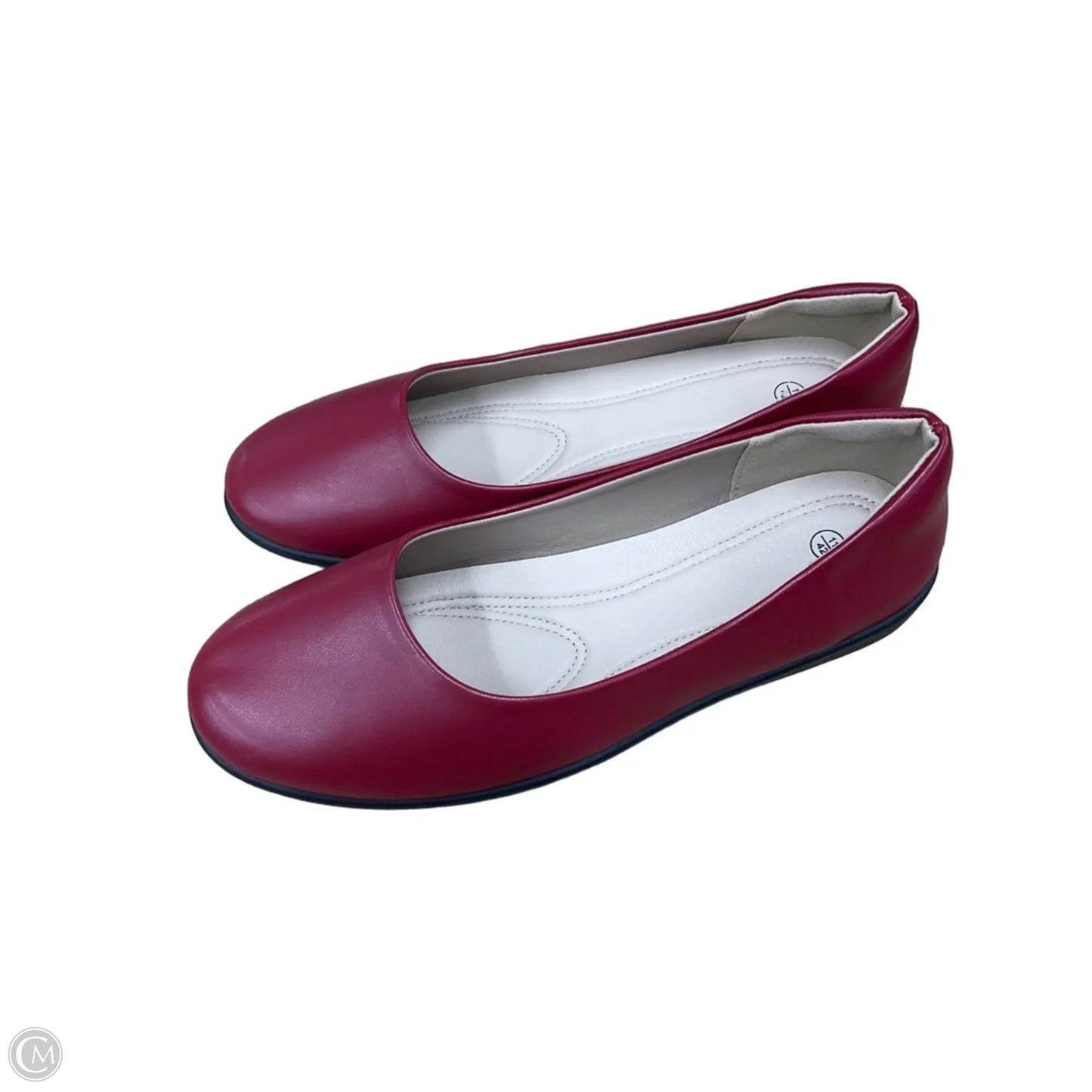 Shoes Flats By Clothes Mentor In Red, Size: 11