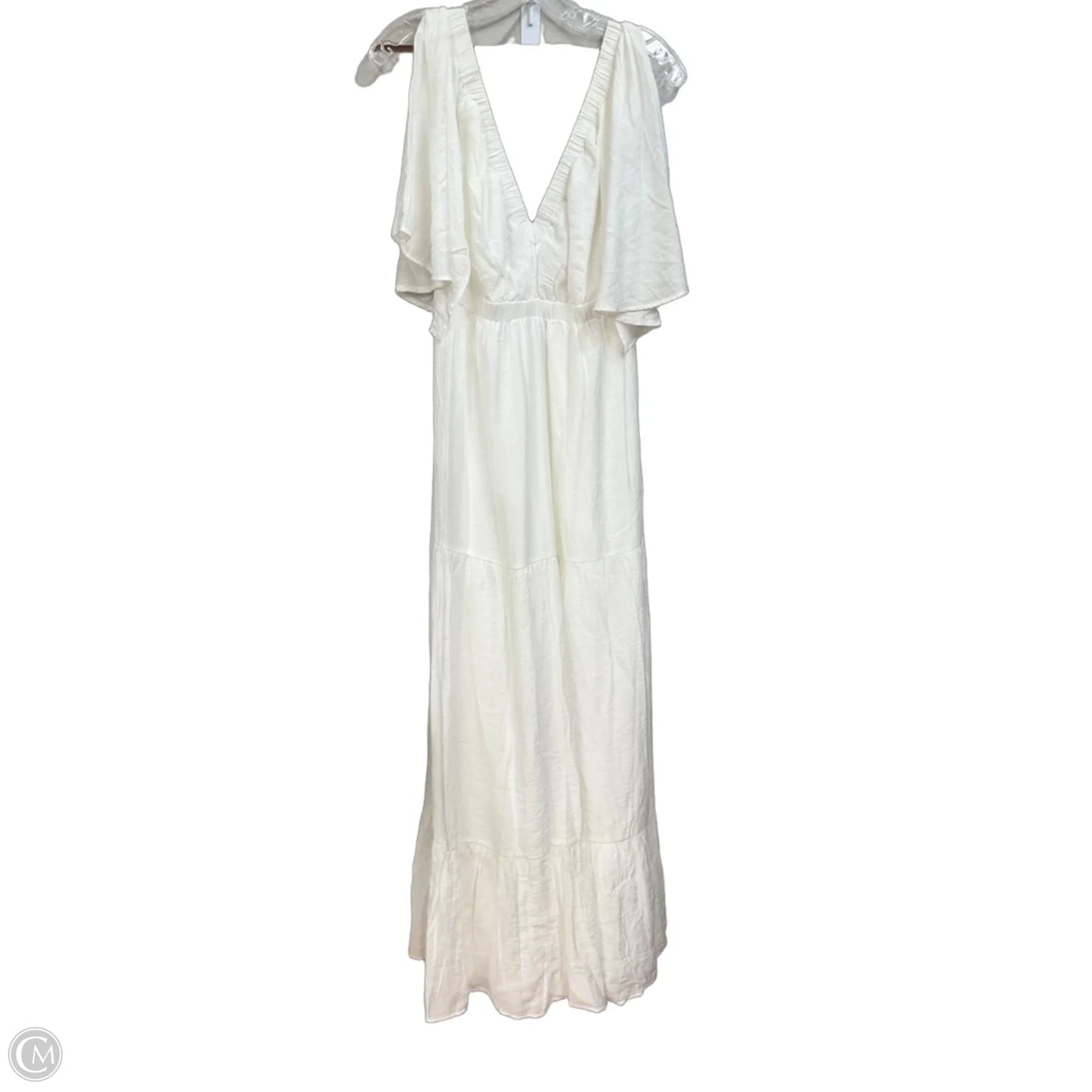 Dress Casual Maxi By Vici In White, Size: M