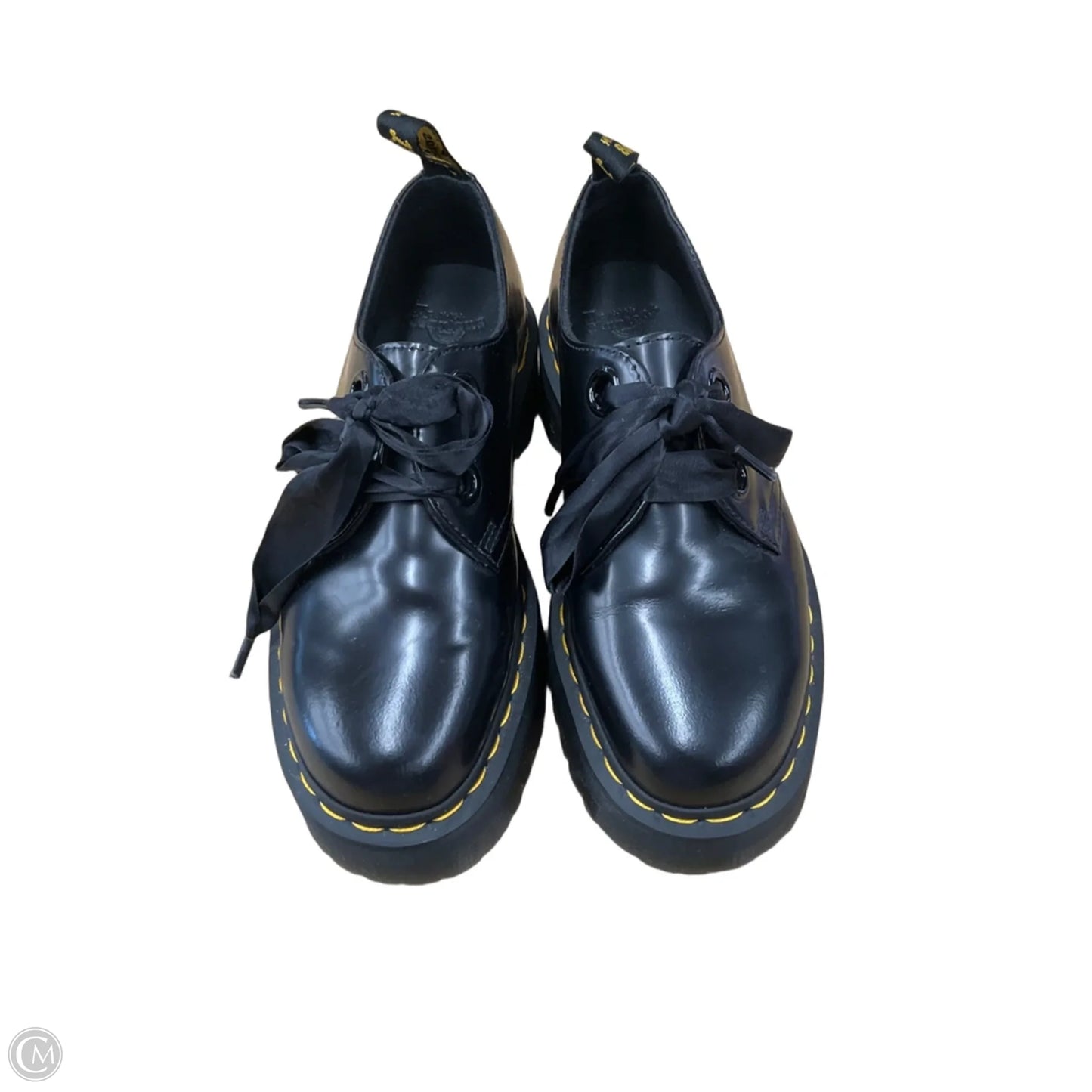 Shoes Flats By Dr Martens In Black, Size: 8