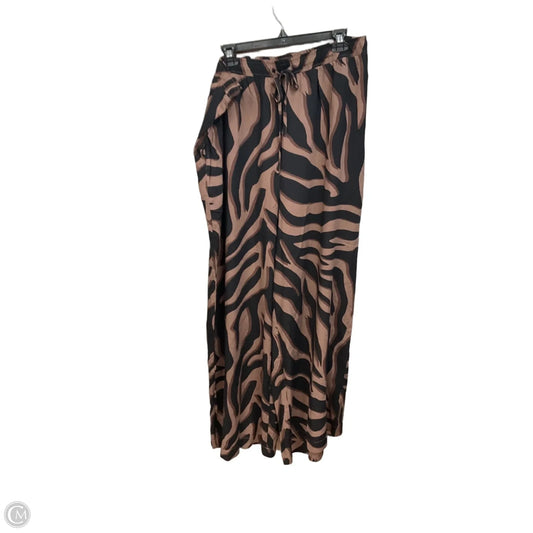 Pants Wide Leg By Torrid In Black & Brown, Size: 1x