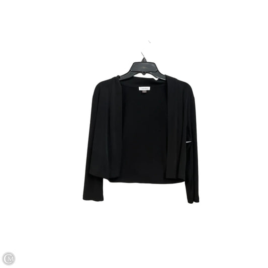 Cardigan By Calvin Klein In Black, Size: L