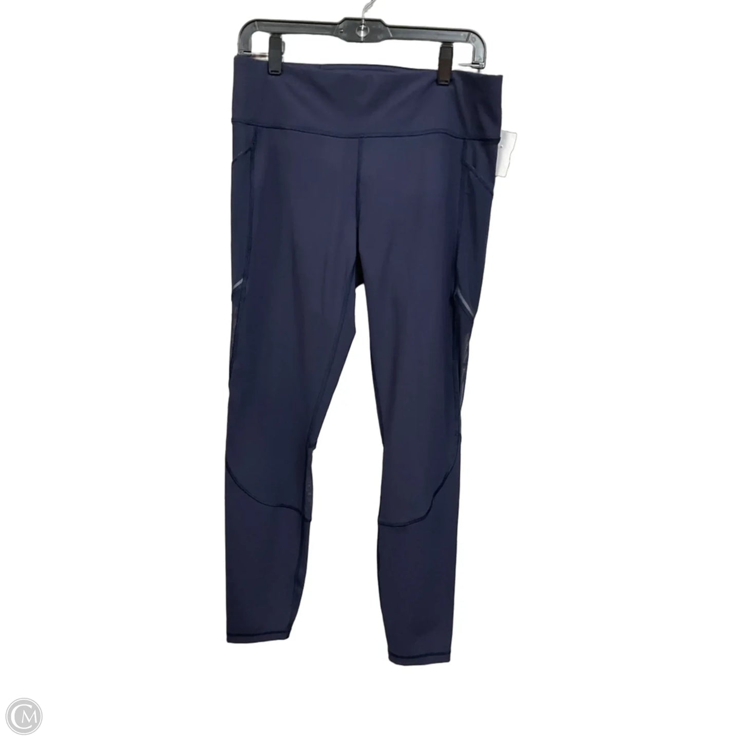 Athletic Leggings By Lululemon In Navy, Size: 12