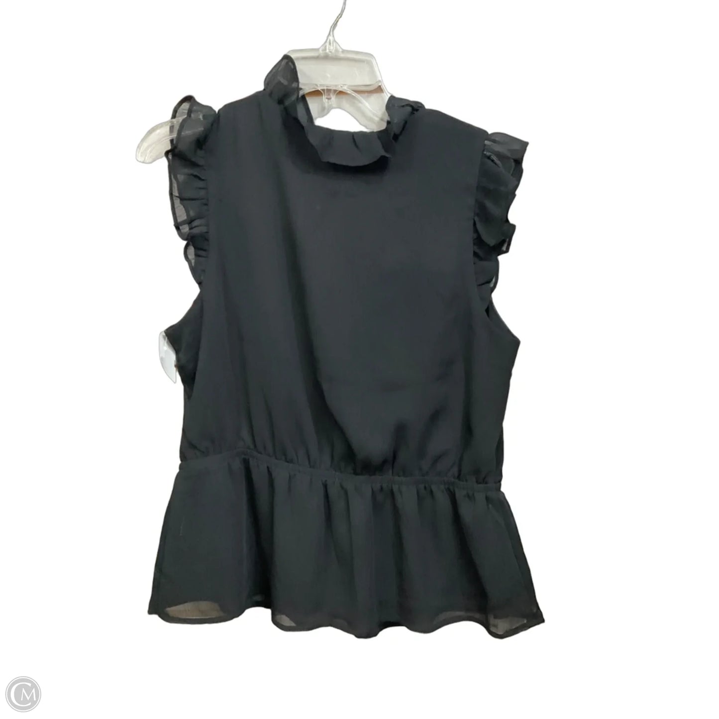 Top Sleeveless By Banana Republic In Black, Size: Mp