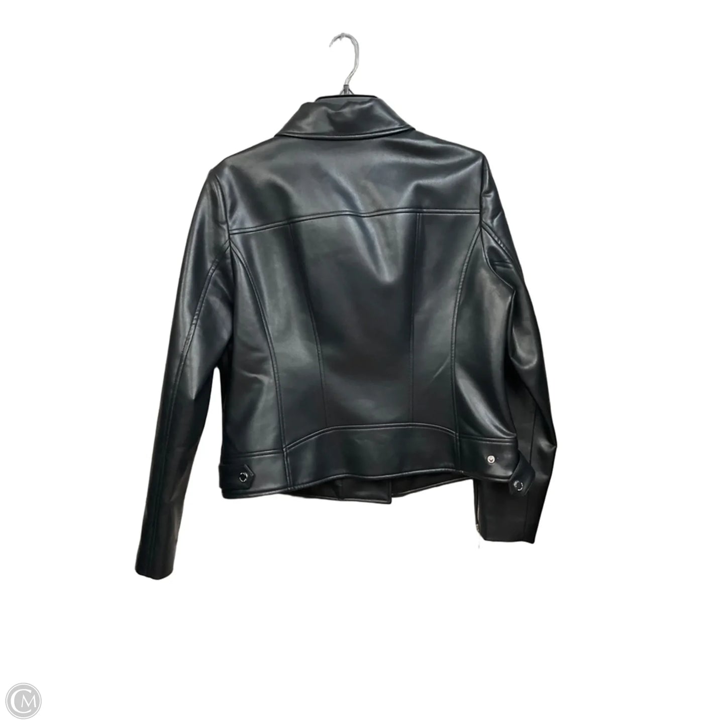 Jacket Moto By Michael By Michael Kors In Black, Size: L