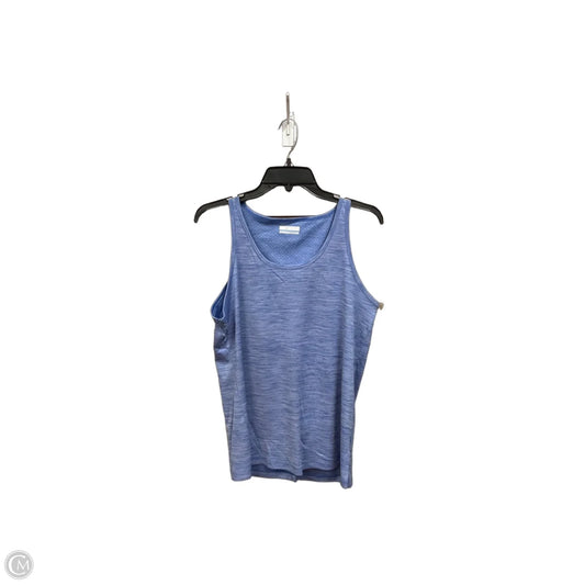 Athletic Tank Top By Columbia In Blue, Size: L