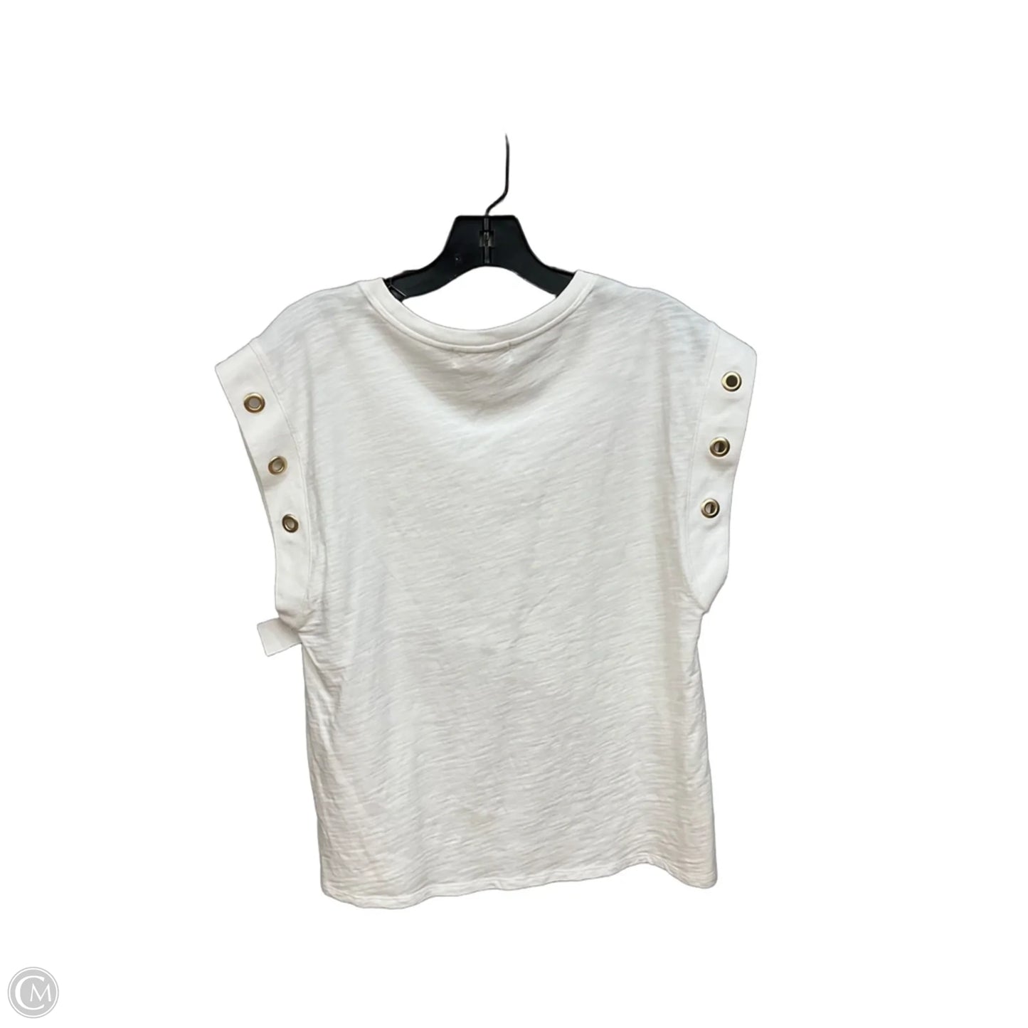 Top Sleeveless By Nation In White, Size: M