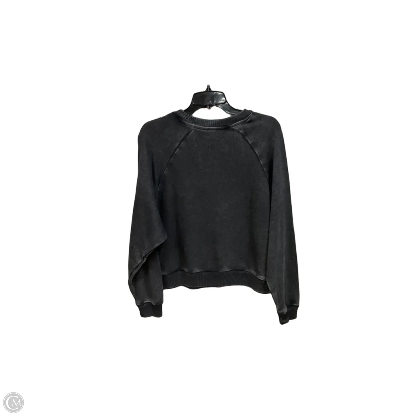 Sweatshirt Crewneck By Cme In Black & Red, Size: L
