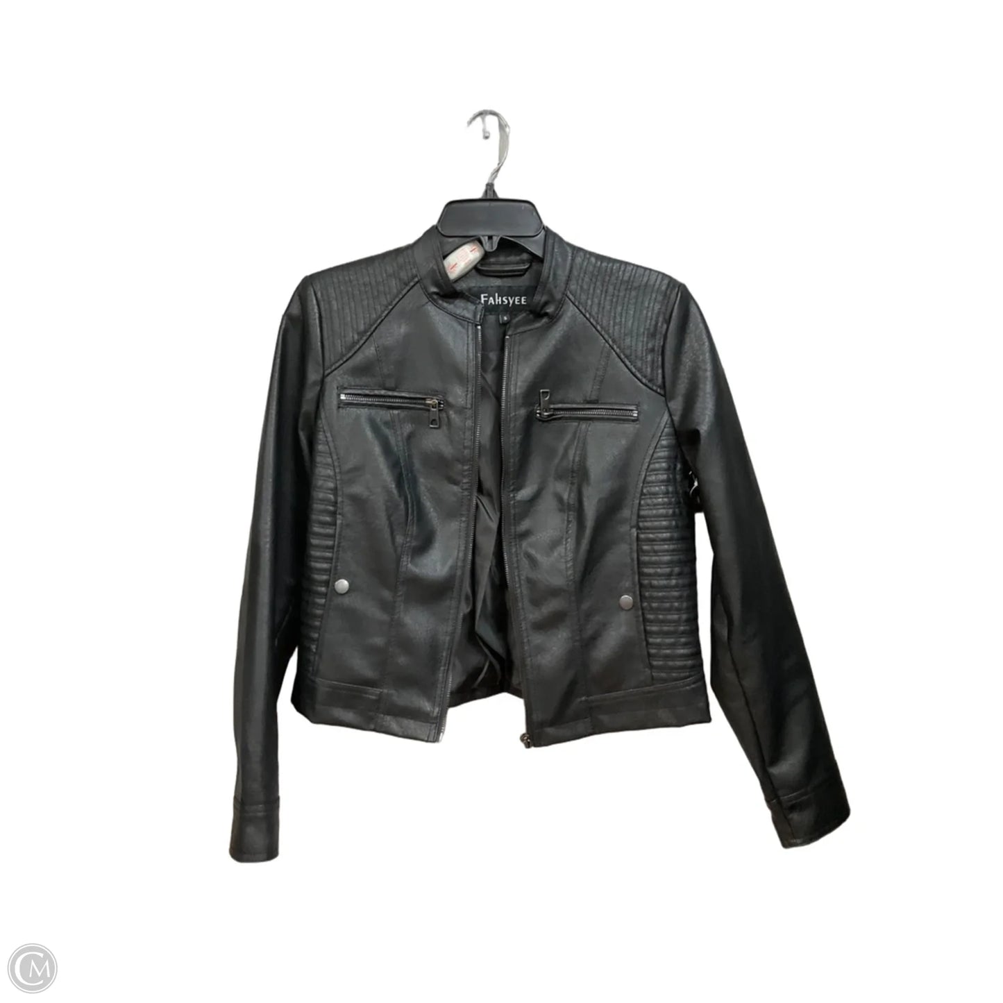 Jacket Moto By Cme In Black, Size: S