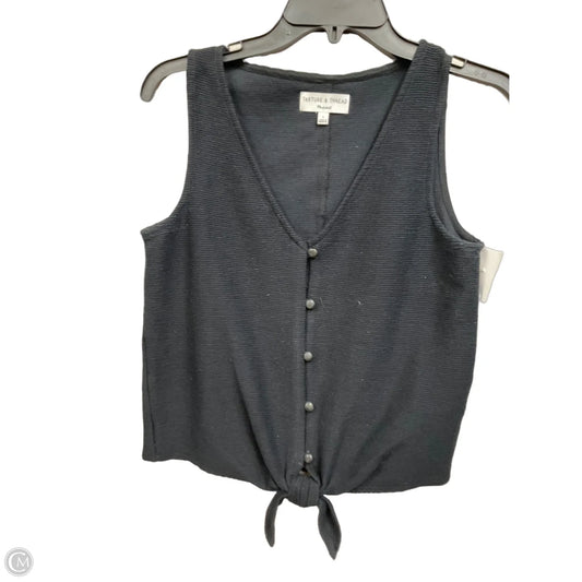 Top Sleeveless By Madewell In Black, Size: S