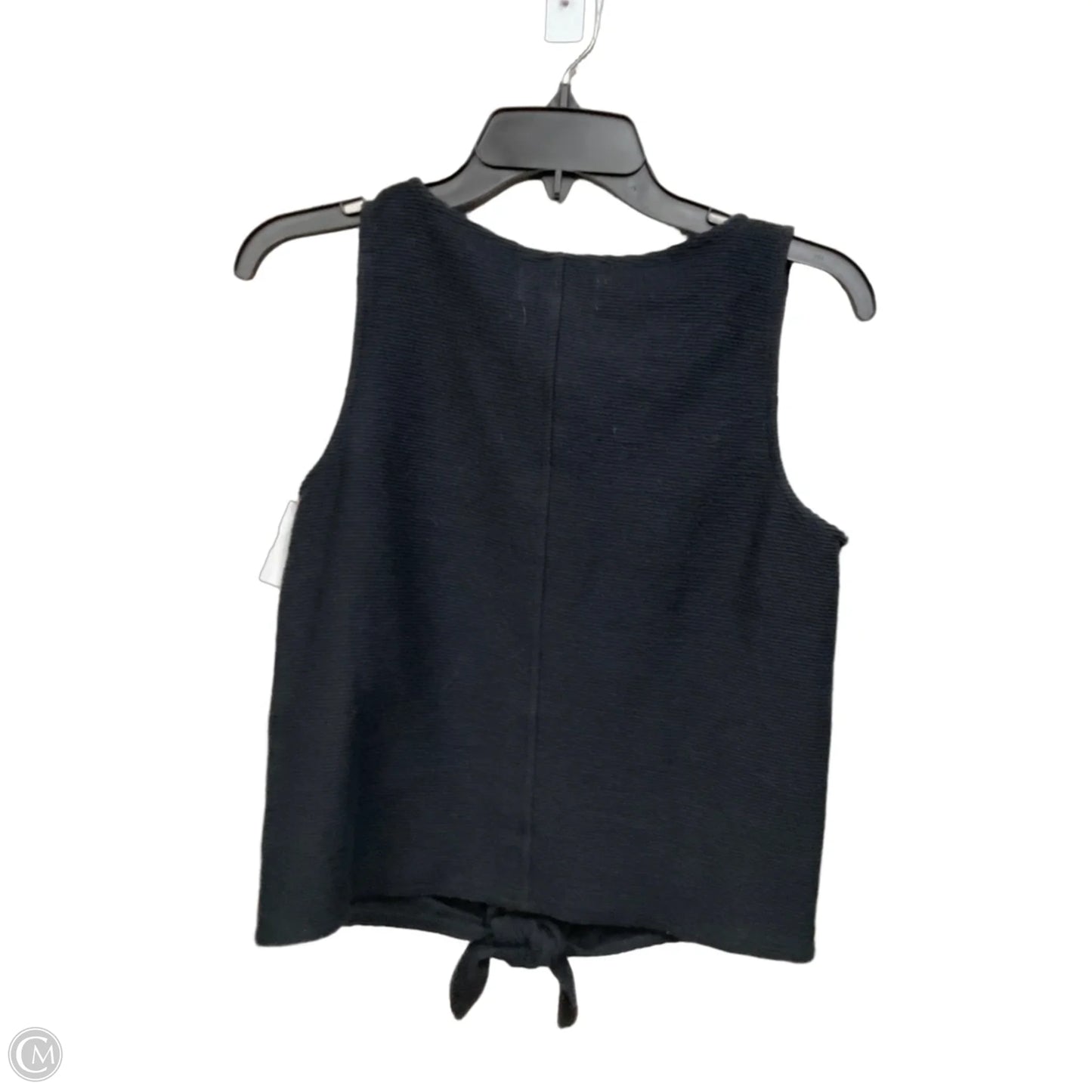 Top Sleeveless By Madewell In Black, Size: S