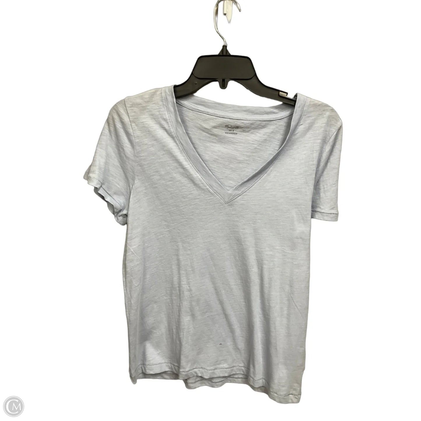 Top Short Sleeve By Madewell In Black, Size: S