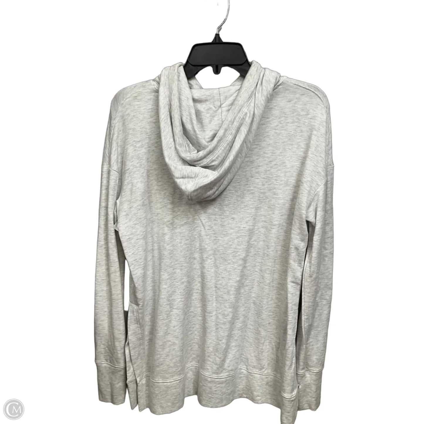 Athletic Sweatshirt Hoodie By Athleta In Grey, Size: S